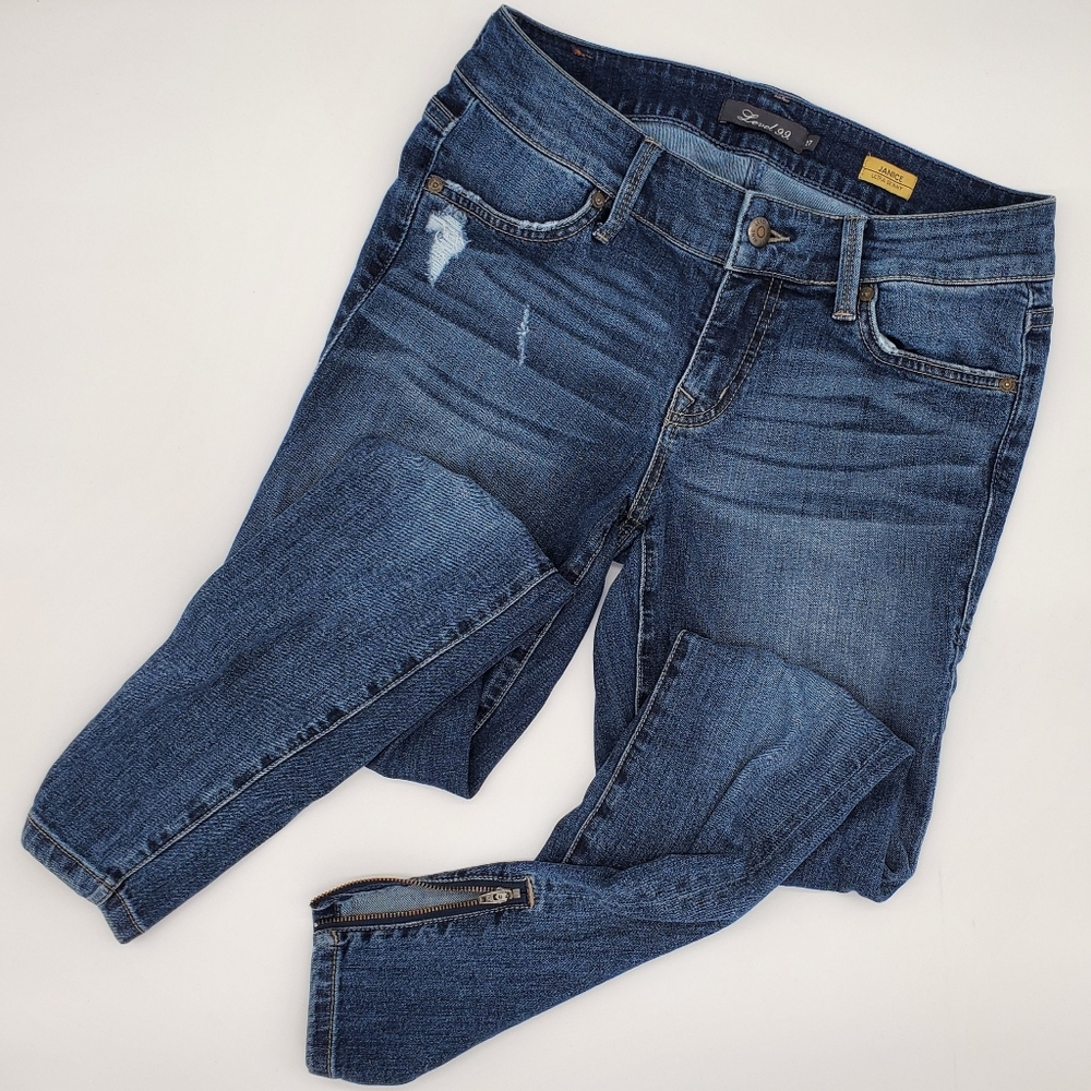 Level 99 Janice Jeans with Ankle Zip